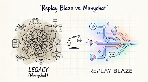 ReplyBlaze.com vs ManyChat: Which Instagram DM Tool Is Better?